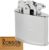Ronson Oil Lighter Standard with Logo Sticker, Made in Japan, Satin Finish, Chrome