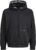 JACK & JONES Men’s Jprblugaston Sweat Zip Hood Prau25, Black