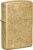 Zippo Tumbled Brass Lighter Gold