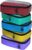 Dot&Dot Small Packing Cubes for Travel – Luggage Accessories Organizers (5-piece set, Red/Yellow/Green/Blue/Purple)
