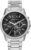 Armani Exchange Men’s Silver Stainless Steel Banks Analogue Watch, 44mm