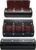 Watch Roll Case Organiser – Watch Travel Case for Men and Women – 3 Watch Carrying Case and Display – Jade Black – Mahogany