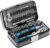 Högert Tool Set Tool Box – Tool Set Tool Tools Socket Spanner Set Screwdriver Ratchet – Black/Blue, 1/4 Inch, HT1R462, 38 Pieces