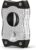 Colibri SV Cigar Cutter | Chrome with Black Accents | 2-in-1 S and V Cut | Spring Trigger | Up to 66 Ring Sizer Cigars | Ergonomic Design | Includes Gift Box