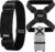 2-Pack High Elastic Luggage Strap Adjustable Travel Bag Belt Bungees for More Applications (Black-Set)