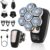 BarberBoss 7D Bald Razor for Men – Magnetic Rotary Shaver, 5-in-1 Electric Groomer with LED Display, USB-C Charge, Beard & Nose Trimmer, All-in-One Face Care Kit | QR-2025