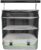 Grand Fusion Stow-N-Go Portable Hanging Travel Shelves, Packing Organizer for Luggage. Carry on Closet with Hanger for Clothes and Storage Compartment, Travel Essentials from Large, Light Gray