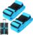 TRIXES Set of 2 Blue High-Density Adjustable Universal Luggage Straps Suitcase Straps, Blue Luggage Strap, Packung mit 2