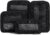 Aerotrunk Compression Packing Cubes for Suitcases – Double Zipper Compression Luggage Organizers – Washable Travel Packing Cubes (4-Pack, Black)