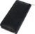 DonDon Women’s Purse Plain Black, Black, M, Coin Purse