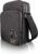 STASHIC Smell Proof Bag – Side Bag – Cross Body Bag – Smell Proof Activated Carbon Lining – SH*, Green on Black, One Size
