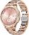 Smart Watch for Women Smartwatch for Android iOS Phones Make/Answer Calls Heart Rate Blood Pressure 100+ Sport Modes SMS Notification Pedometer Watch Custom Dial Diamond Watch for Ladies