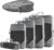 5-Piece Compression Packing Cube Set for Travel, Compression Packing Cube for Organising Your Travel Luggage, Ultralight, Storage Bag, Suitcase Organiser, for Backpack & Suitcase (Grey)