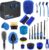 GOYOXOKY Car Cleaning Kit 27Pcs, Car Washing Kit Interior & Exterior With Bag, Car Detailing Kit for Car Motorcycle Bike Cleaning Interior, Exterior, Wheels, Dashboard, Vents, Car Care Gift Set