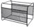 Hotyin Foolscap Suspension File Frame(39 x 28 x 24.8cm), Metal Suspension File Frame Organiser – Easy to Assemble – Hanging File Folder for Home Office Storage and Organization (Black)