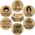Funny Drink Coasters for SC Fans, 6 Pcs Coffee Coasters with Metal Holder, Fold in The Cheese TV Show Coasters, Cute Birthday Housewarming Gifts for Women Men Coworkers
