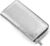 Women’s Soft Metallic Look Purse with Zip in Gold Silver Rose Gold or Grey 20 x 10 x 2.5 cm