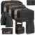 Anjing 10 Set Packing Cubes Luggage Organizers for Travel Accessories Essentials Organizer Bags Carry on Suitcases, Black
