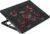 Mars Gaming MNBC2 Cooling Base for Gaming Laptops up to 17.35 inches (5 Ultra-Silent Fans, Red LED, 2 x USB 2.0), Black and Red