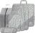SINZUX 6-Piece Compression Suitcase Organiser Set, Grey Compression Packing Cubes, Ultralight Expandable Packing Cube, Suitcase Organiser, Travel Organiser Set for Suitcase, Backpack, Luggage